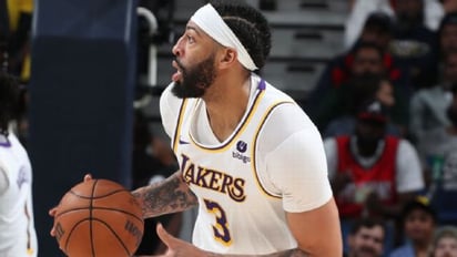 Anthony Davis (espalda) promete llegar a play-in de Lakers