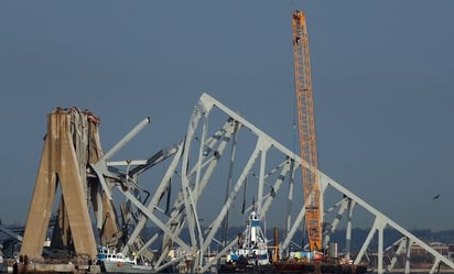 Hallan un nuevo cuerpo tras accidente en el puente de Baltimore