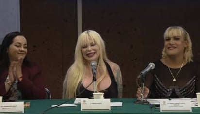 Modelo Sabrina Sabrok alerta en Cámara de Diputados riesgos de cirugías