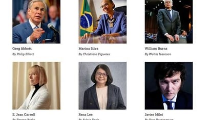 Milei fue elegido como una de las 100 personas más influyentes de 2024 por la revista Time