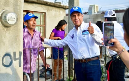 Mario Dávila reafirma su compromiso con la seguridad en Monclova