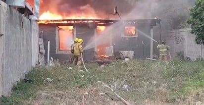 Hombre de 59 años muere calcinado en incendio en Allende