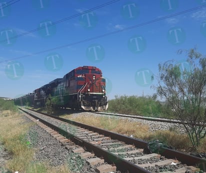 Tren carguero queda varado por casi una hora al sur de Monclova