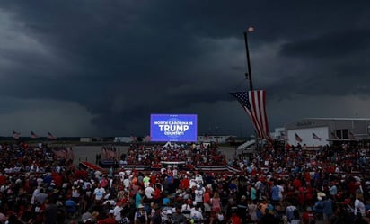 Por mal clima en NY, Trump pospone su primer acto de campaña desde el inicio de su juicio