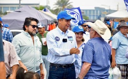 Mario Dávila un candidato comprometido y en acción