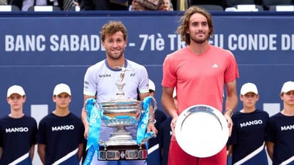 Tsitsipas no pudo romper con la maldición de los ATP 500 en el Barcelona Open