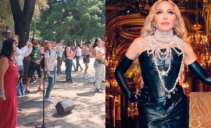 Fans de Madonna se reúnen para llevarle serenata a la cantante horas antes de su segundo show