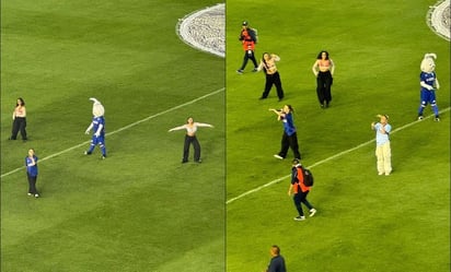 Las Prez arman show de medio tiempo en el Cruz Azul vs Atlas