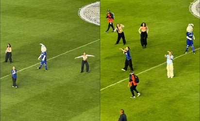 Las Prez arman show de medio tiempo en el Cruz Azul vs Atlas