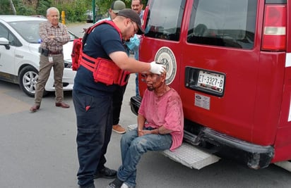 Migrante es agredido a tubazos por sujeto en la colonia San Luis