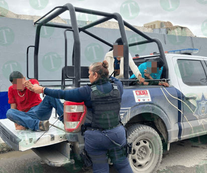 Tres adictos fueron detenidos por drogarse en la vía pública de Monclova