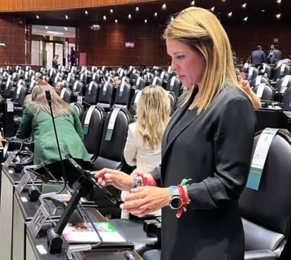 Paty Cardona en el Congreso buscando cambios 