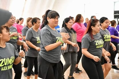 Invitan a las clases de zumba en los centros comunitarios de Piedras Negras