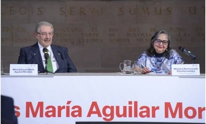 SCJN homenajea a Luis María Aguilar; 'El hueco que dejes será difícil de llenar': Norma Piña