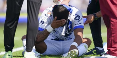 Terrible, lo que se sabe de la lesión de Aguirre en el Rayados vs Columbus Crew