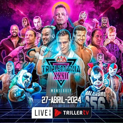 Triplemanía XXXII Monterrey: Cartelera, horario y dónde ver