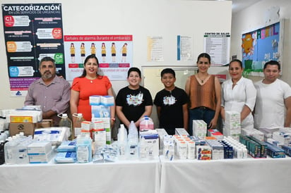 Llega el abasto de abril al Centro de Salud de Nava