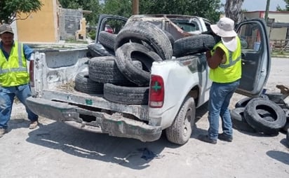 El programa de descacharrización en Allende es permanente