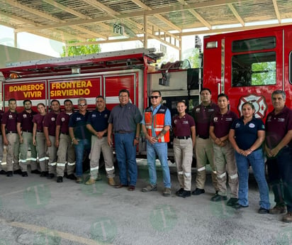 Cumplen 23 años de servicio bomberos de Frontera