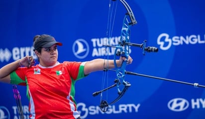 ¡Final dramática! Andrea Becerra ganó medalla de plata en la Copa del Mundo de Tiro con Arco