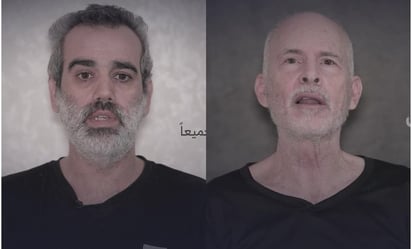 Hamas publica video que muestra a dos rehenes pidiendo que se alcance un acuerdo de tregua en Gaza