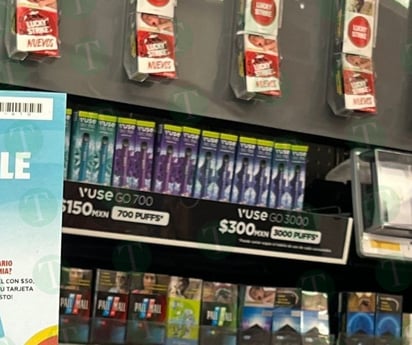 Tiendas de autoservicio apoyan venta de vapeadores a pesar de su prohibición