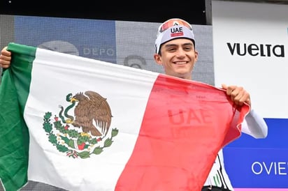 Reina el mexicano Isaac del Toro en la Vuelta a Asturias