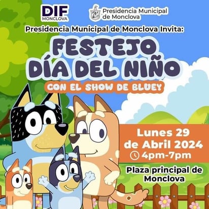 Presidencia de Monclova invita a festejo del Día del Niño