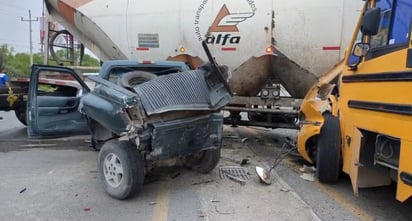 Liberan a conductores de aparatoso accidente