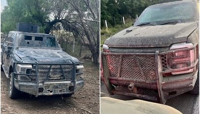 Aseguran 5 vehículos blindados llamados 'monstruos' durante operativo en Nuevo León