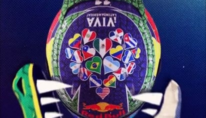 Conoce el casco con el que Checo Pérez correrá el Gran Premio de Miami 2024