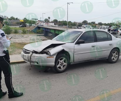 Fuerte choque en la colonia Progreso deja dos mujeres lesionadas