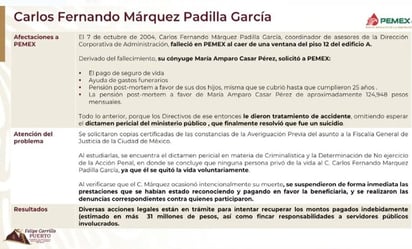 Director de Pemex acusa de supuesta corrupción a María Amparo Casar