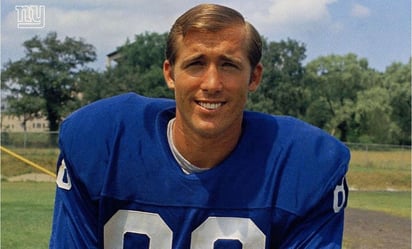 Aaron Thomas, leyenda de los New York Giants murió a los 83 años