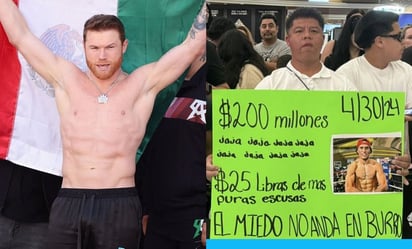 Canelo Álvarez le responde a un aficionado que lo retó en Las Vegas