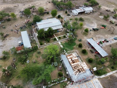 Tormenta devasta congregación menonitas en Escobedo 