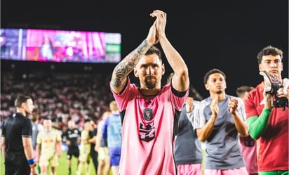 Inter Miami de la mano de Lionel Messi golea al New York Red Bull