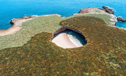 Esta es la playa más escondida de México