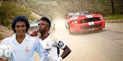 Mientras Vinicius tiene un auto de 88 mil EUR, el que tuvo Hugo en Real Madrid