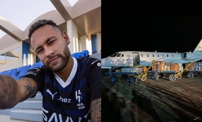 Helicóptero del futbolista Neymar colabora en el rescate de personas afectadas por inundaciones en Brasil