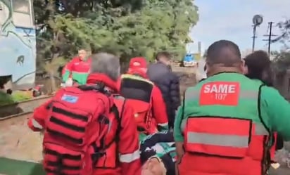 Reportan decenas de heridos tras el choque de un tren con una locomotora en Buenos Aires