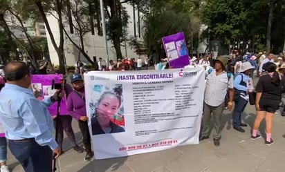 Alistan Marcha de Madres Buscadoras rumbo a Palacio Nacional