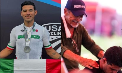 El ciclista mexicano Daniel Noyola gana subcampeonato panamericano y se lo dedica a su padre fallecido