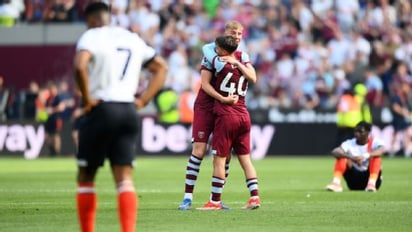 Remontada de West Ham, sin Edson, desciende al Luton