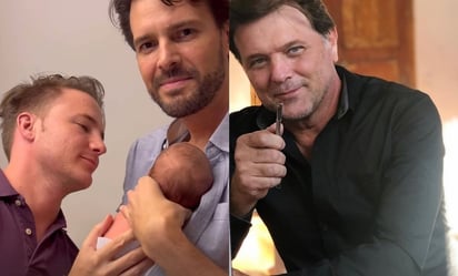 René Strickler se convierte en abuelo: su hijo y su esposo ya son papás