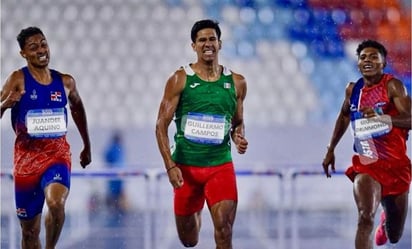 El mexicano Guillermo Campos gana medalla de plata en el Campeonato Iberoamericano de Atletismo