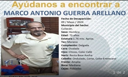 Buscan a catedrático de la Universidad Autónoma de Sinaloa desaparecido en Culiacán