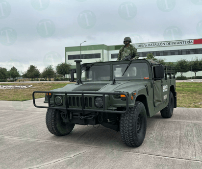 Guardia Nacional y 105 Batallón en reclutamiento