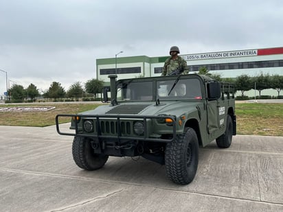 Guardia Nacional y 105 Batallón en reclutamiento