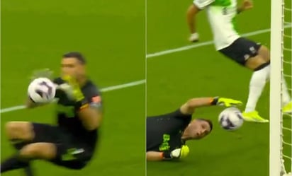 VIDEO: El increíble error de Dibu Martínez ante el Liverpool